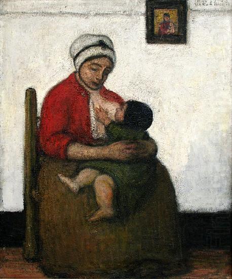 Jakob Smits Great Red Maternity oil painting picture